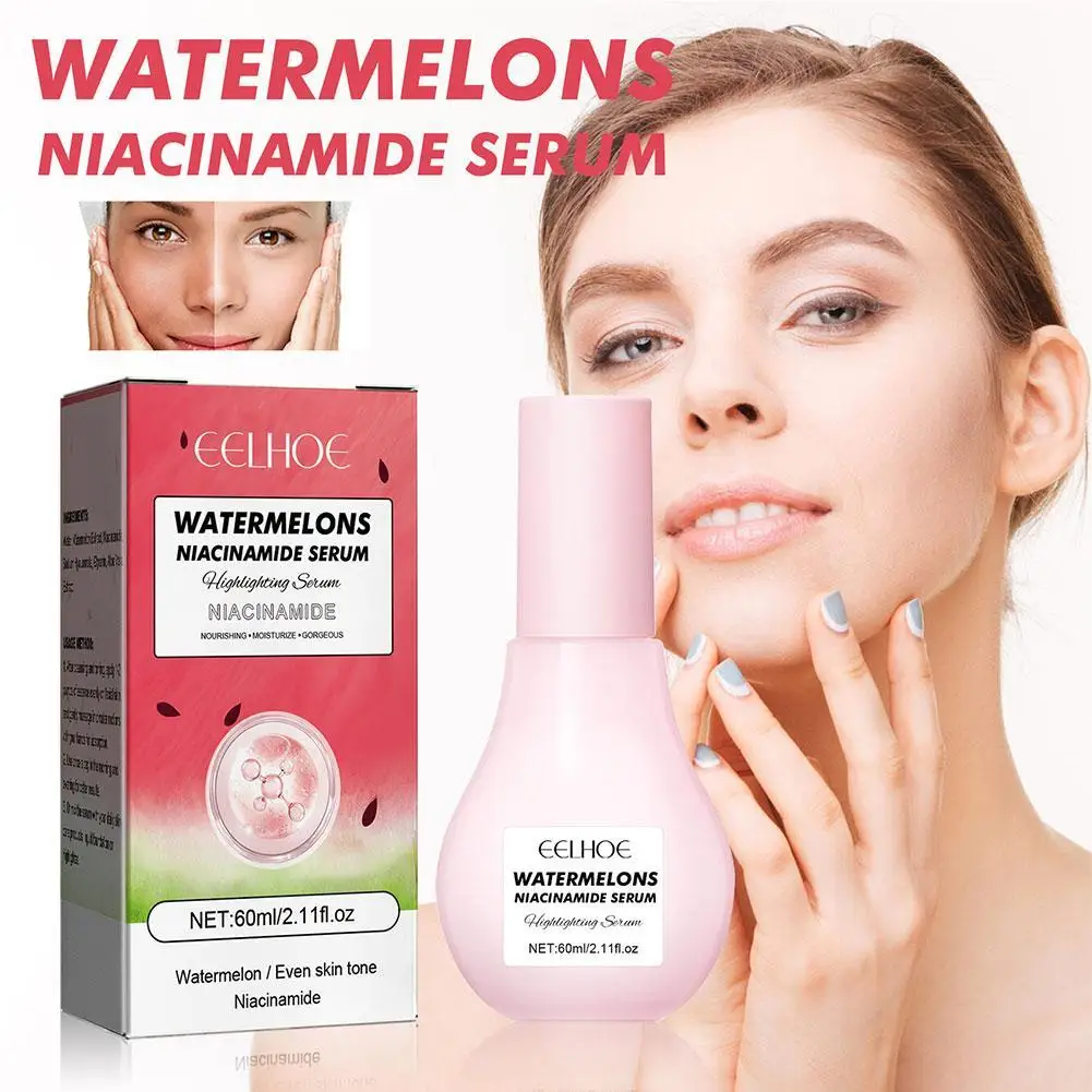 Skincare Niacinamide - مصل ترطيب النياسيناميد المتوهج بالبطيخ، مصل